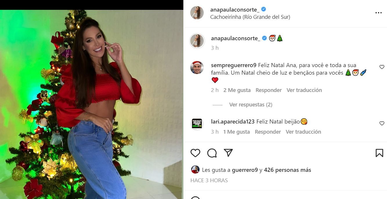 Paolo Guerrero pasó Navidad con Ana Paula Consorte: ¿Confirmaron embarazo?