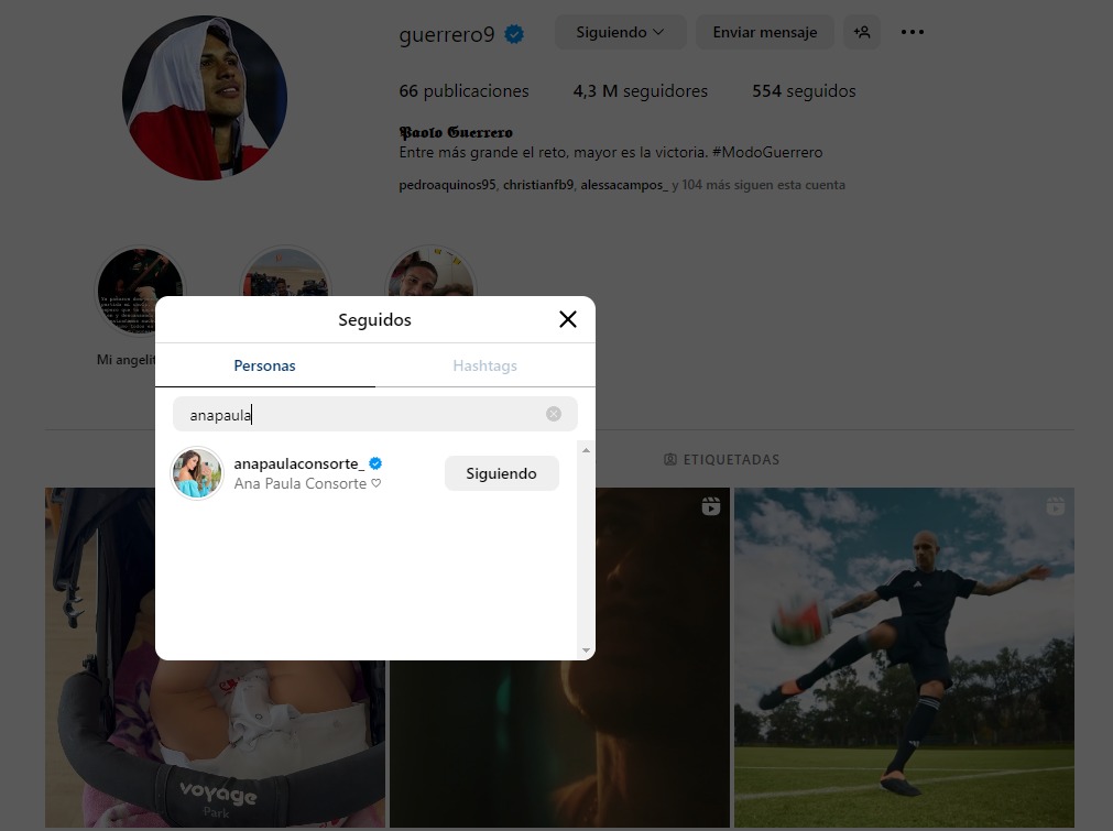 ¿Paolo Guerrero y Ana Paula Consorte se reconciliaron? Foto: Instagram