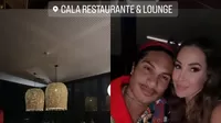 Paolo Guerrero y Ana Paula tuvieron cena romántica en Lima