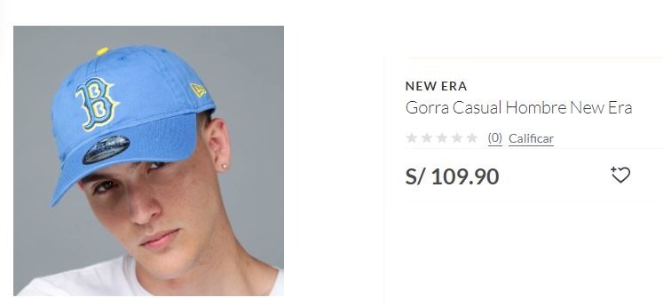 Gorra de Paolo Guerrero marca New Era/Foto: New Era