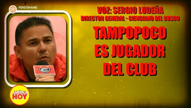 Paolo Hurtado y su situación en el club Cienciano del Cusco. Foto: América Hoy