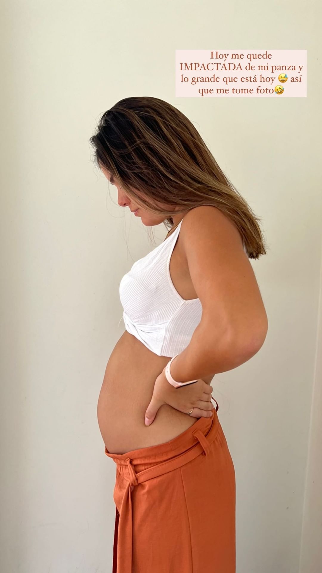 Patricio Parodi: Majo Parodi luce así sus 19 semanas de embarazo