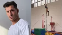 Patricio Parodi muestra terribles lesiones en sus manos tras retomar entrenamientos de gimnasia 
