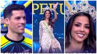 Patricio Parodi quedó embobado al ver a Luciana Fuster en EEG como Miss Grand Perú