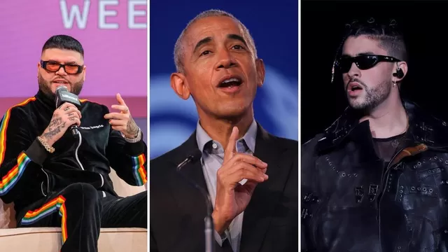 “Pepas' de Farruko y 'Volví' de Bad Bunny entre las canciones favoritas de Obama en 2021