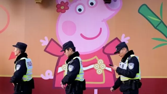 Peppa Pig se convierte en una superestrella en el Año del Cerdo en China 