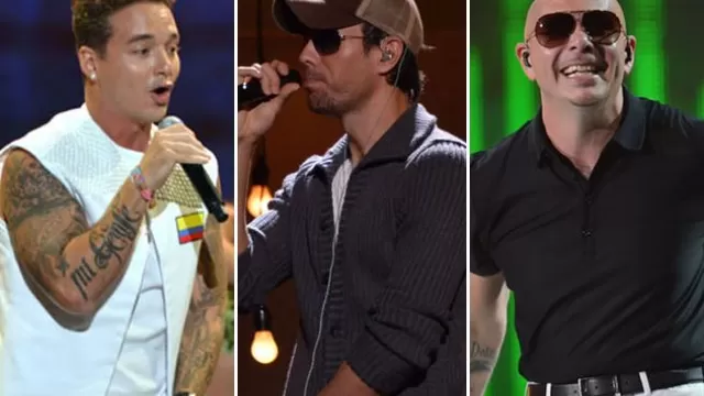 Pibtull, J Balvin y Enrique Iglesias anunciaron concierto en Lima