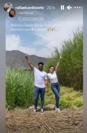 Rafael Cardozo: Cachaza compartió cómo va quedando su casa en Huaral