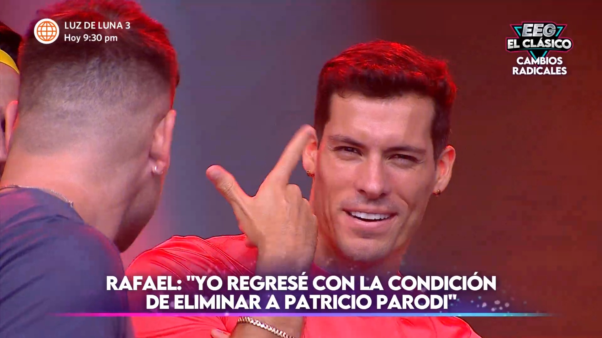 Rafael Cardozo volvió y eliminó a Patricio Parodi para siempre de EEG: “Está en mi contrato”