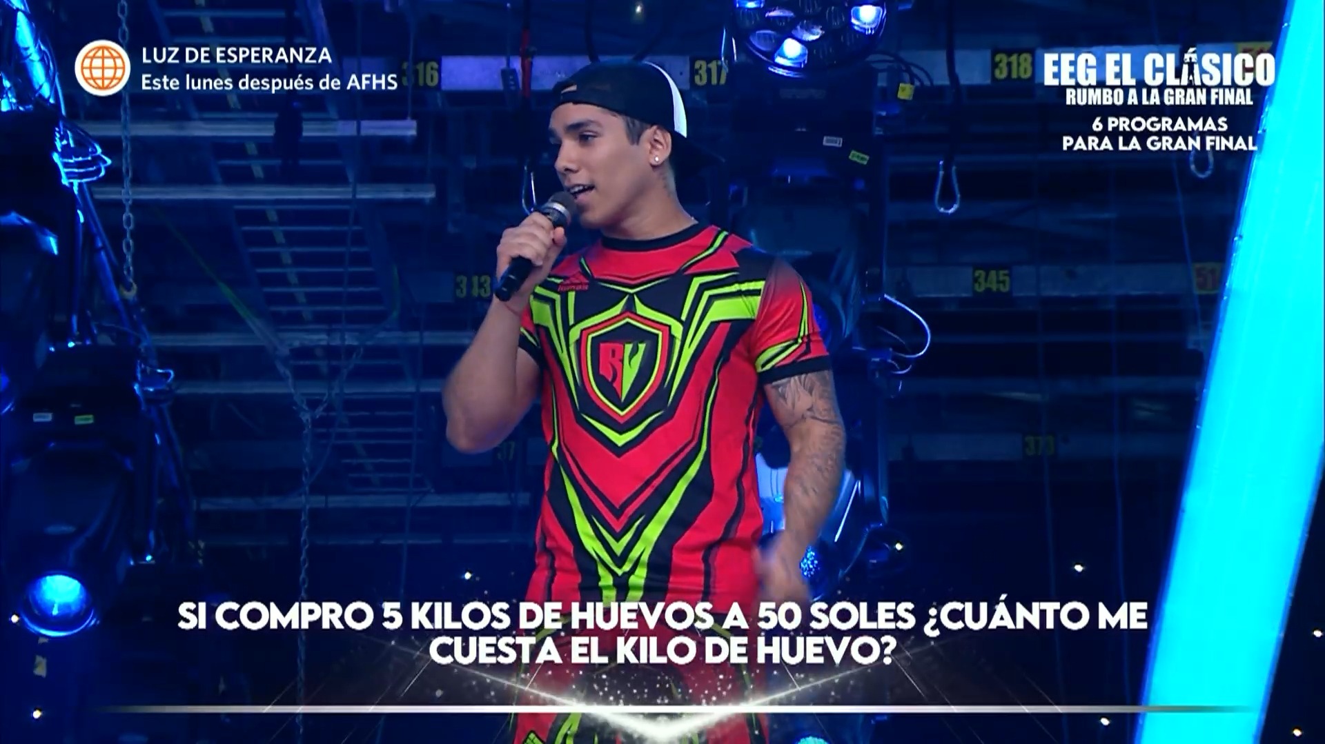 Raúl Carpena enfrentó a Johanna San Miguel en EEG. Fuente: AméricaTV