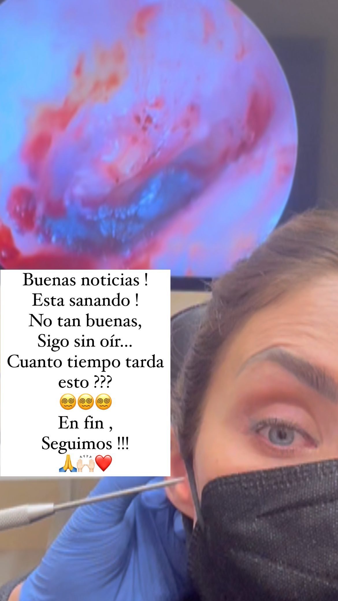 Nuevo reporte del estado de salud de Anahí de RBD / Instagram