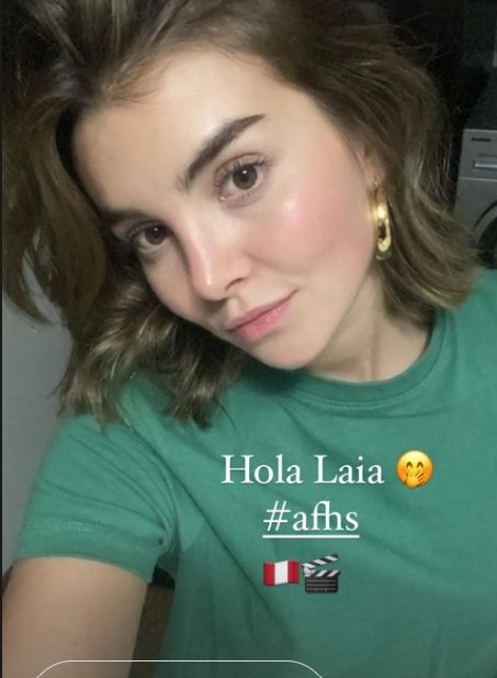 La actriz española Alex Béjar alista su retorno en 'Al Fondo Hay Siotio'/Foto: Instagram