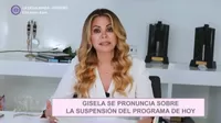 Reinas del Show: Gisela Valcárcel se pronuncia sobre la suspensión de la gala 