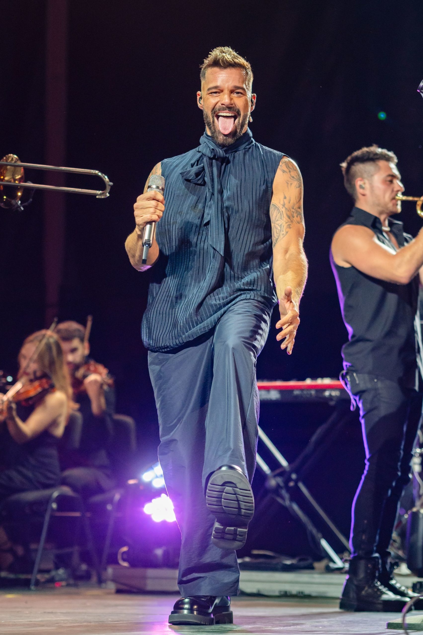 El cantante puertorriqueño ofreció un espectáculo sinfónico cargado de mucha emoción / Foto: IG Ricky Martin 