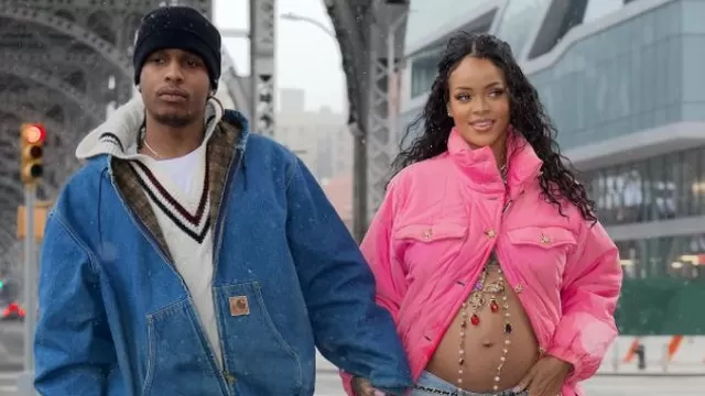 Rihanna está embarazada y espera a su primer bebé junto a ASAP Rocky.