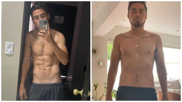 Rodrigo Cuba lució su cambio físico en redes sociales. Fuente: Instagram