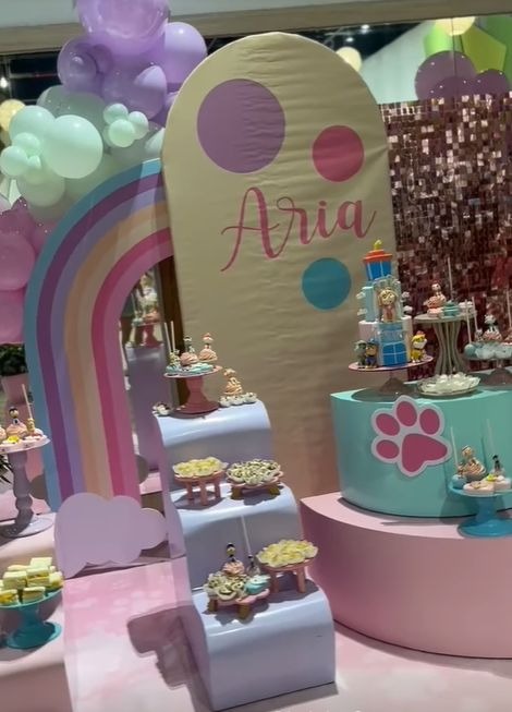Ale Venturo realizó una tierna fiesta por el cumpleaños de su hija mayor Aria / Instagram