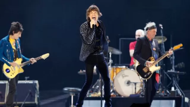 Los Rolling Stones durante un concierto en vivo. (Vía:  www.myicontickets.com)