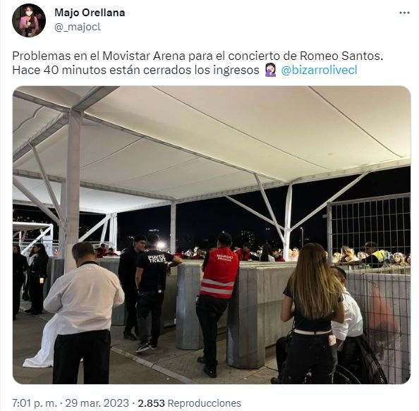 Romeo Santos: falsa alarma de bomba retrasó concierto del cantante en Chile