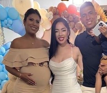 Rosa Fuentes y Paolo Hurtado volvieron a aparecer juntos en el baby shower de su hijo Vasco/Foto: Instagram