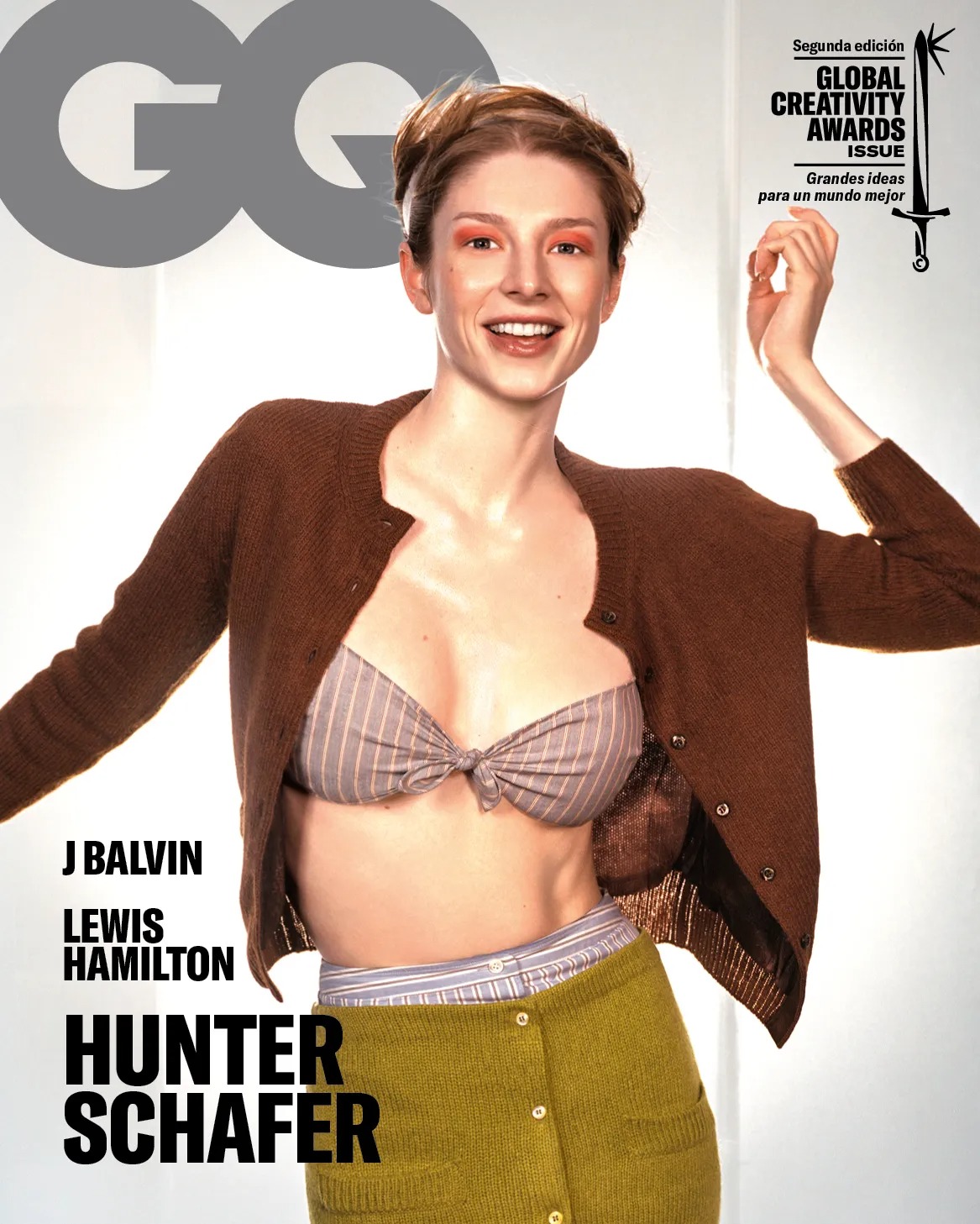 Hunter Schafer en portada | Imagen: Revista GQ 