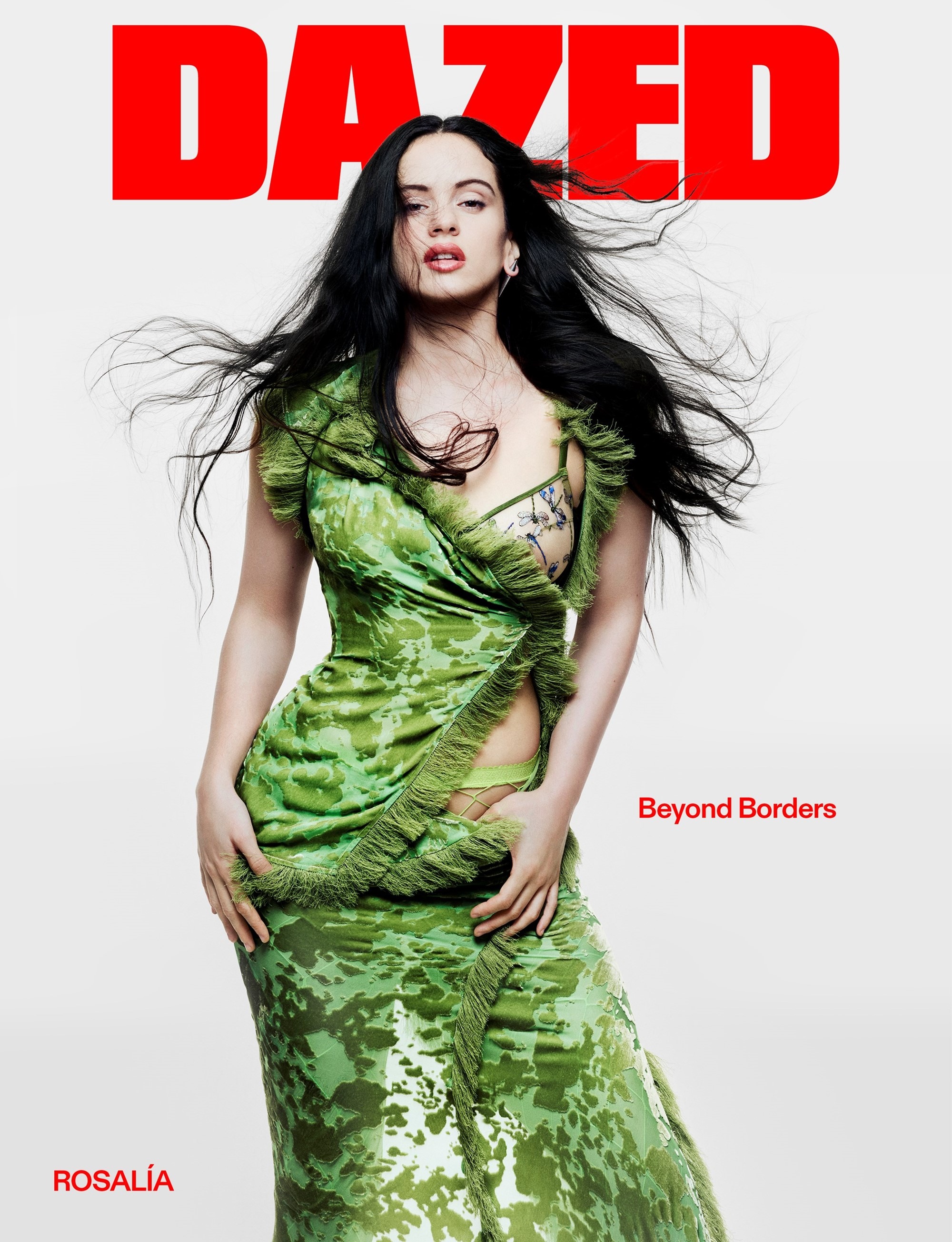 Rosalía reapareció en la portada de la revista 'Dazed'/ Foto: 'Dazed'