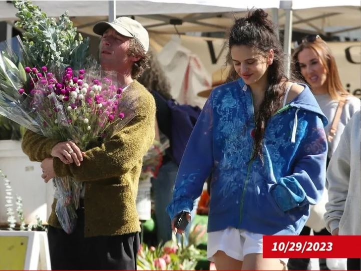 El actor y Jeremy Allen y Rosalía fueron vistos juntos por primera vez el 29 de octubre/Foto: TMZ