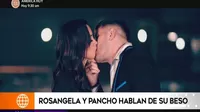  Rosángela Espinoza tras beso con Pancho Rodríguez: “Ahora me escribe más por Whatsapp”