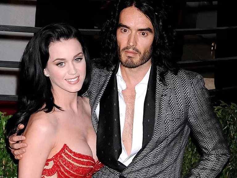 Russell Brand estuvo casado con Katy Perry entre 2010 y 2012. Fuente: AFP