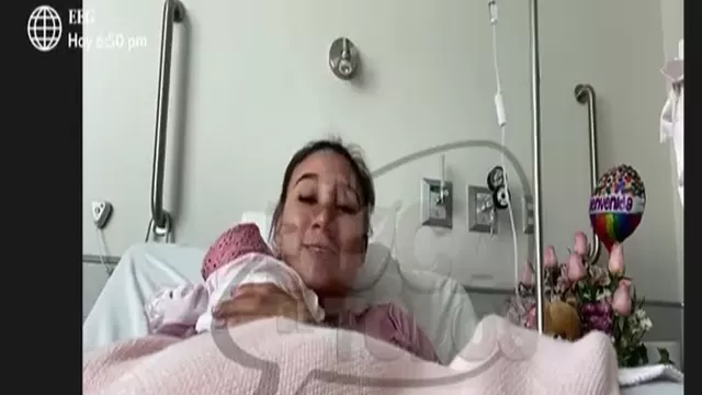 Samahara Lobatón reapareció ante cámaras tras convertirse en madre de Xianna