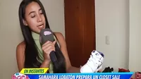 Samahara Lobatón remató zapatillas de su hija Xianna: De 300 dólares a 60 soles 