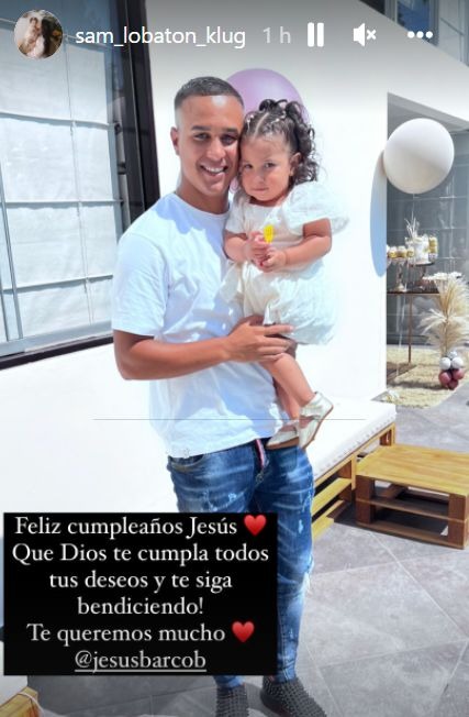 Samahara Lobatón saluda a Jesús Barco por su cumpleaños con adorable imagen 