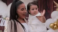 Samahara Lobatón se emociona ante las primeras palabras de su hija Xianna