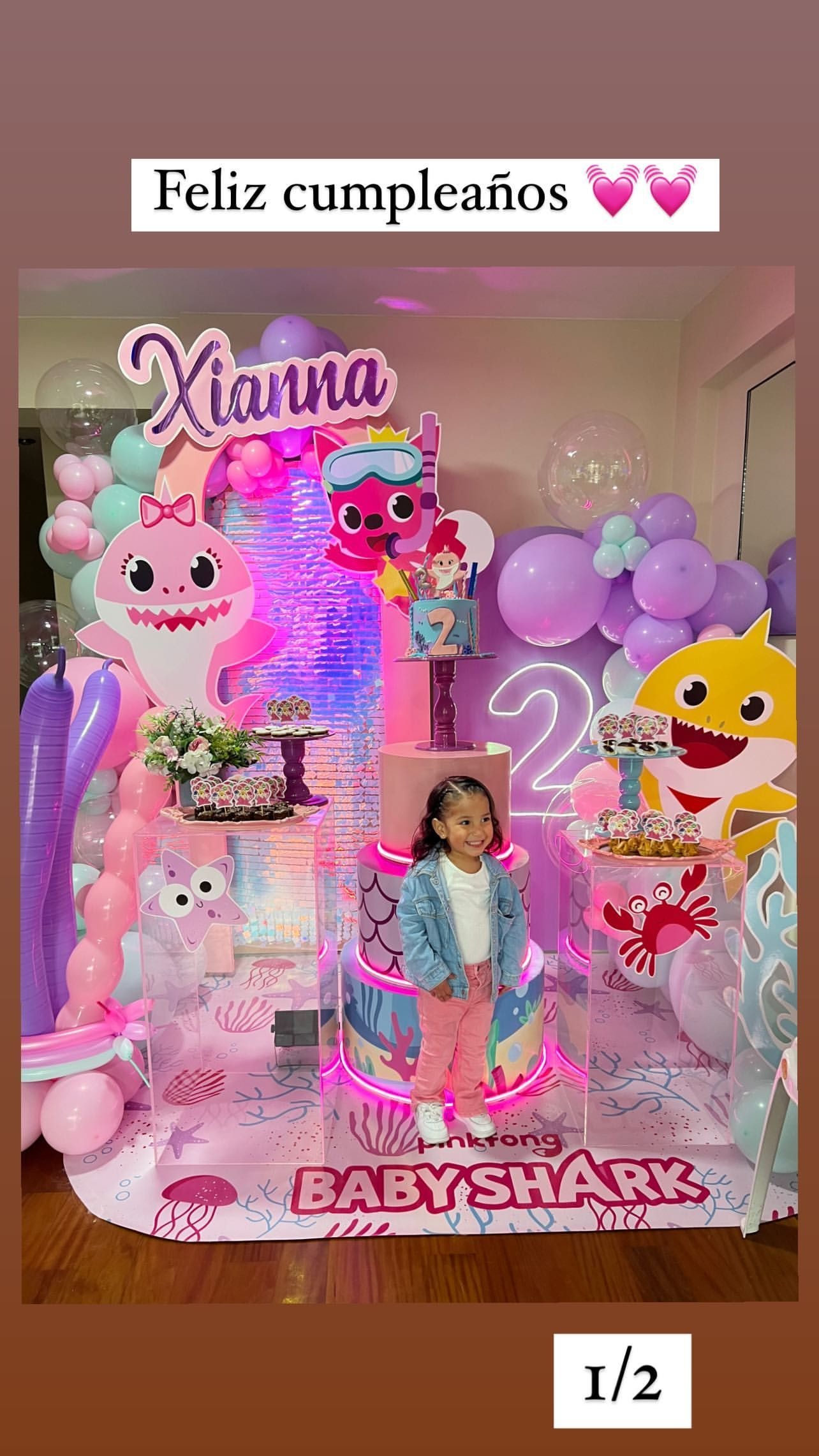 Samahara Lobatón y Youna: Así fueron las fiesta por los 2 años de su hija Xianna 
