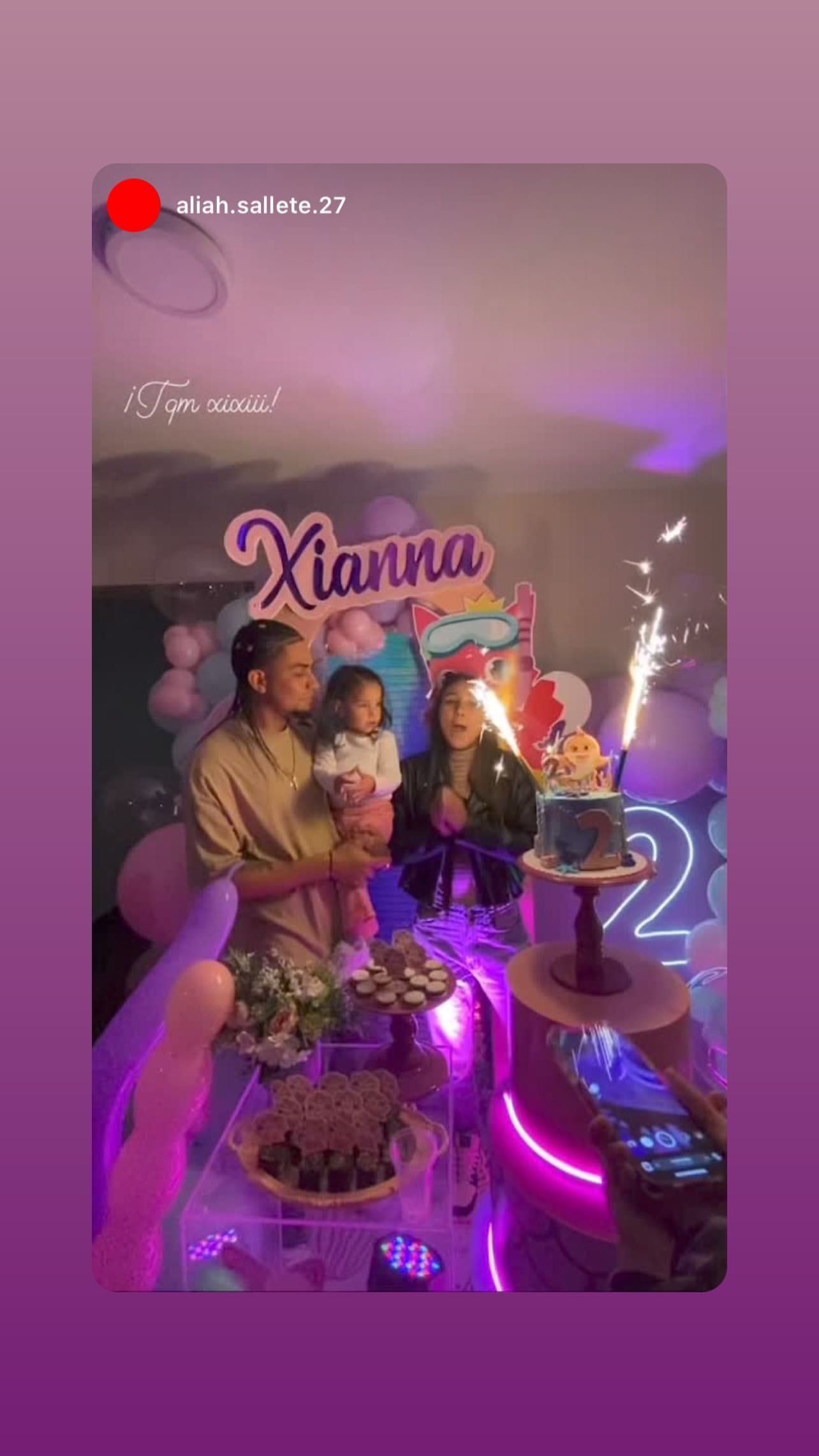 Samahara Lobatón y Youna: Así fueron las fiesta por los 2 años de su hija Xianna 