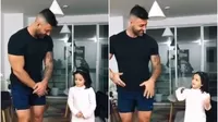 Sebastián Lizarzaburu y su hija protagonizan hilarante video en TikTok
