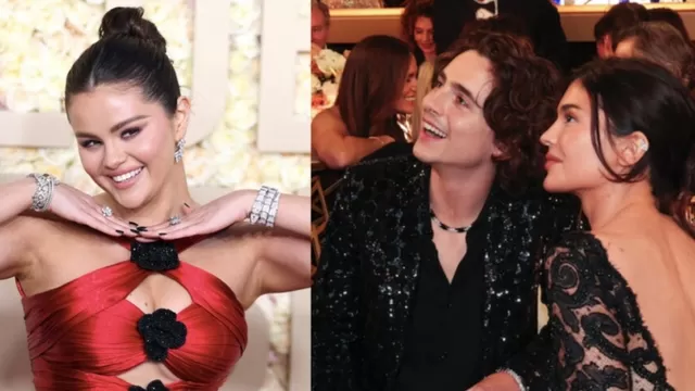 El incómodo momento de Selena Gómez por culpa de Kylie Jenner en la gala de los Globos de Oro