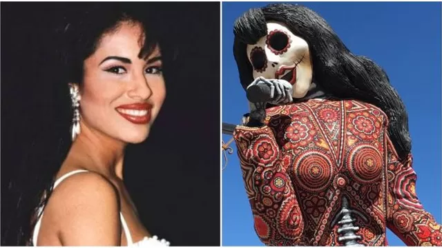 La catrina de Selena Quintanilla fue diseñada por el mexicano César Menchaca
