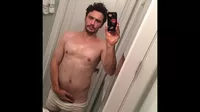 El ‘selfie’ de James Franco que causó polémica en redes sociales