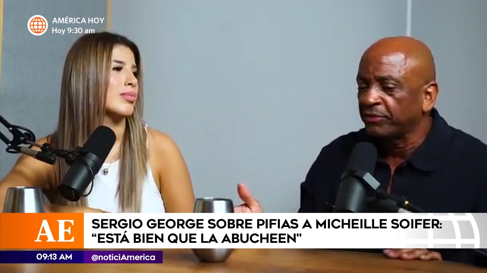 Sergio George sobre pifias a Michelle Soifer: “Está bien, eso no te destruye la carrera” 