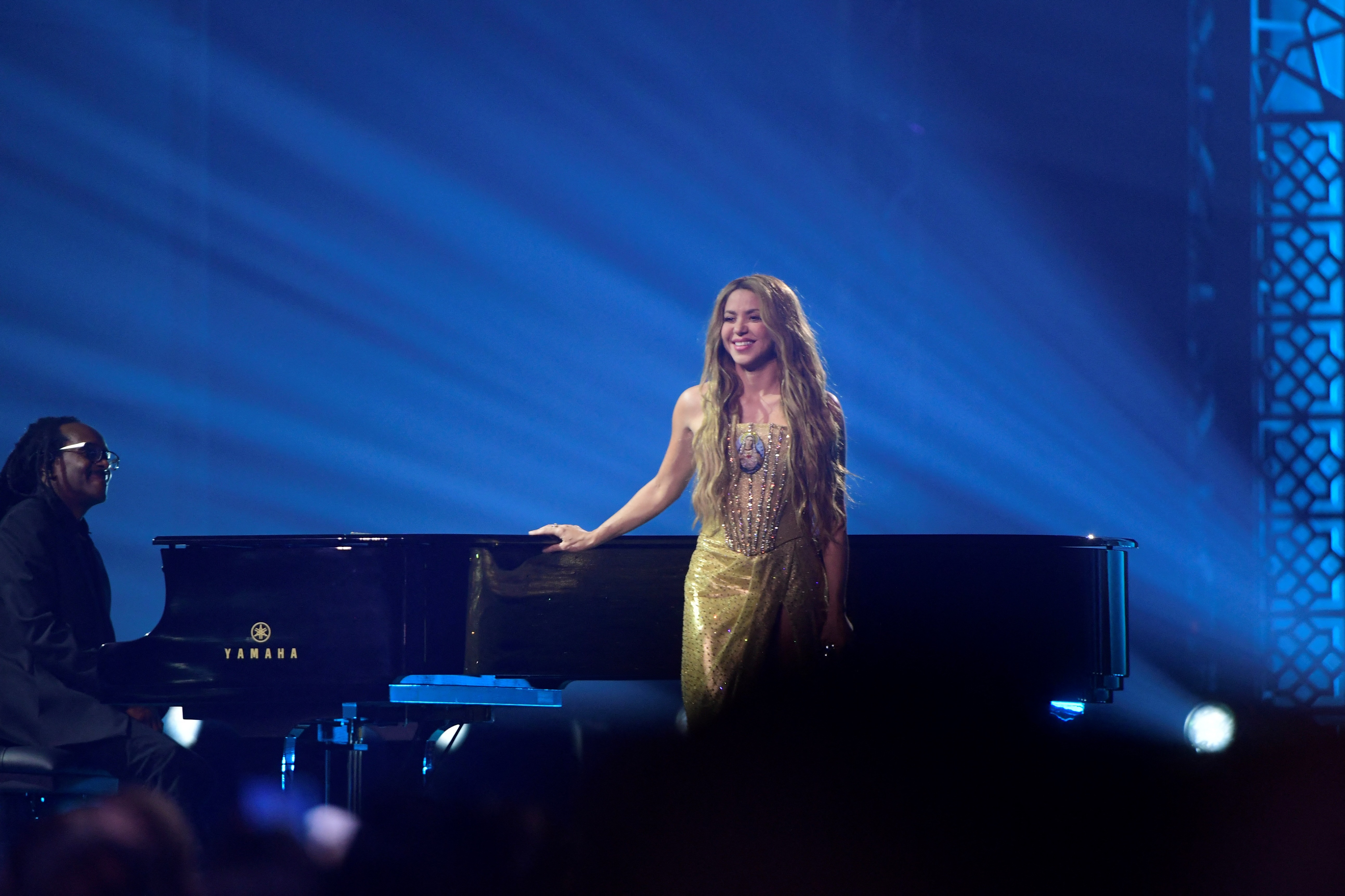 Shakira en los Latin Grammy 2023. Fuente: AFP