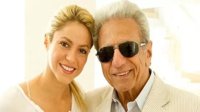  Shakira dedicó emotivo mensaje a su padre 