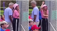 Shakira fue vista muy feliz animando a su hijo Milan en partido de béisbol