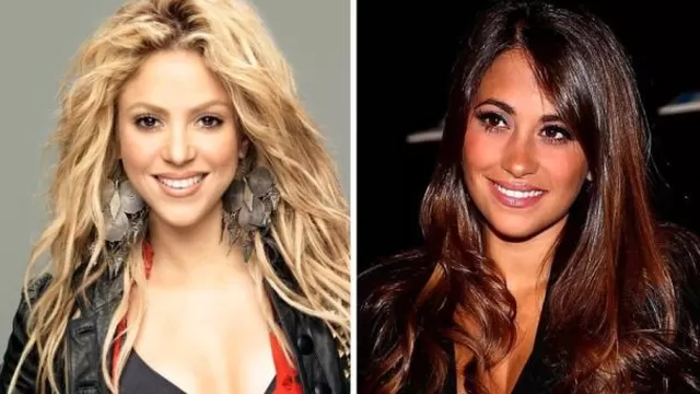 Shakira y Antonella. Foto: Difusión