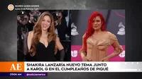  Shakira lanzará nuevo tema con Karol G ¿Será la estocada final para Piqué?