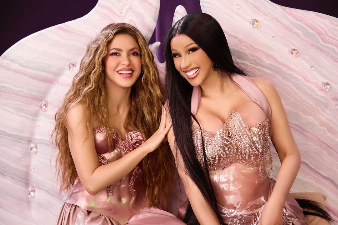Shakira y Cardi B interpretan el tema 'Puntería' para el disco 'Las mujeres ya no lloran' / Instagram