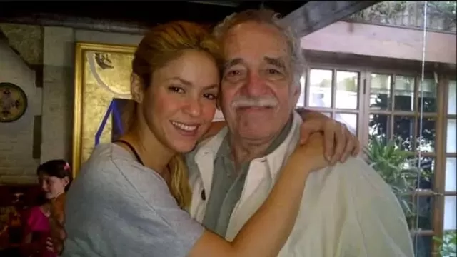 Shakira recordó su entrañable amistad con el fallecido escritor colombiano Gabriel García Márquez