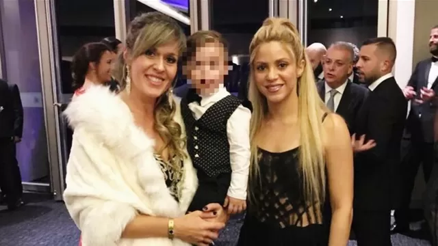 Shakira asistió a la boda de Messi junto a Piqué. Foto: Clarín