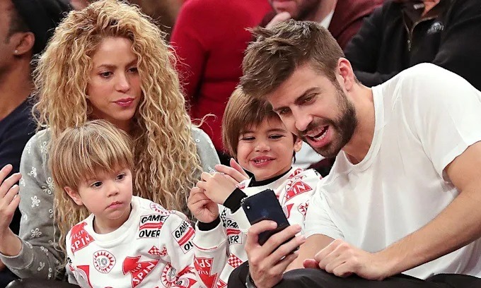Shakira tiene 2 hijos con Gerard Piqué. Fuente: ¡Hola!