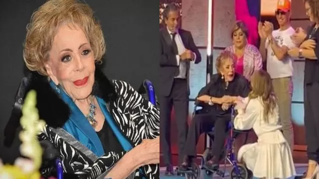 Silvia Pinal reapareció en televisión a sus 91 años para importante celebración